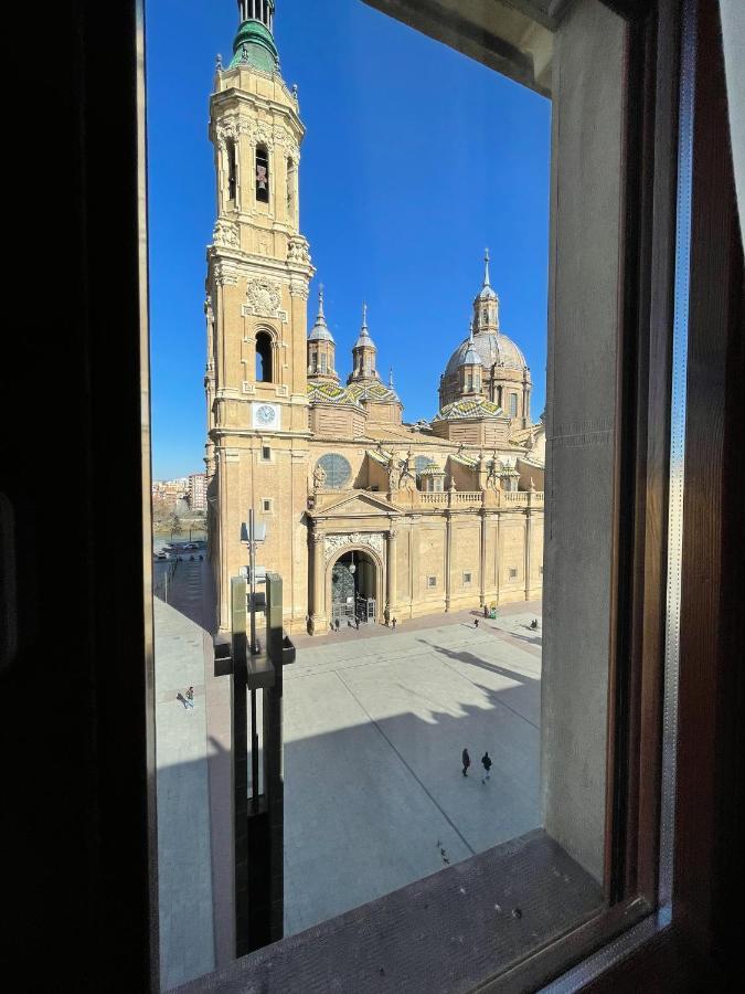 Ferienwohnung Az El Balcon A La Basilica II - Vistas Inmejorables A La Basilica Del Pilar! Saragossa Exterior foto